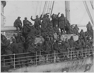 African-American Soldiers Coming Home, 1919