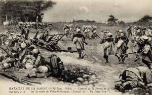French Soldiers at the 1st Battle of the Marne