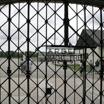 The gate of Dachau