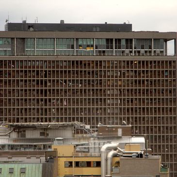 Norwegian Prime Minister's Office after the July 22, 2011 bombing