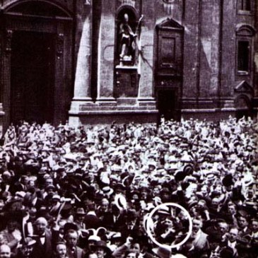 The Odeonsplatz, 8/2/1914