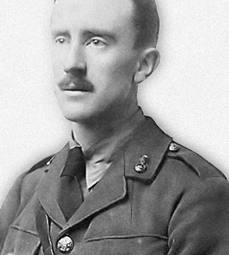 J.R.R. Tolkien in WWI uniform
