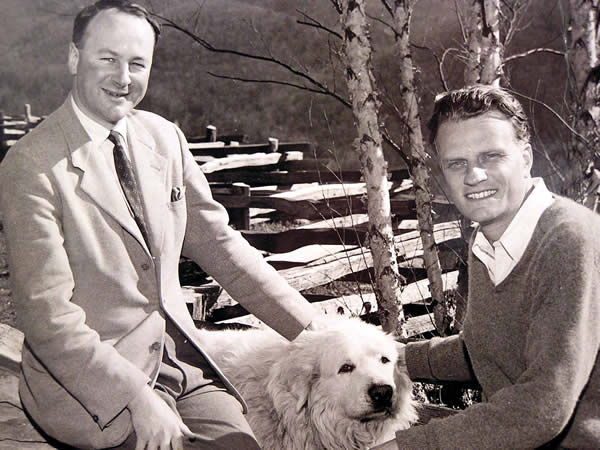 John Stott and Billy Graham