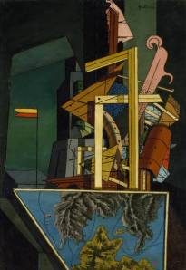 Giorgio de Chirico, The Melancholy of Departure (1916)