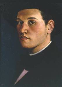 C.R.W. Nevinson, "Self-Portrait" (1911)