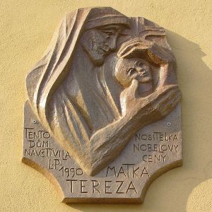 Czech memorial to Mother Teresa