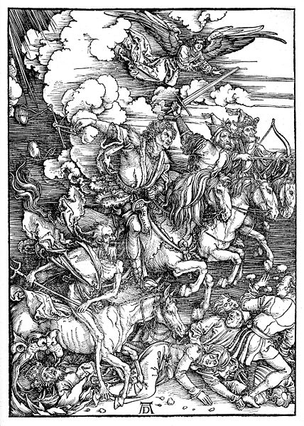 Dürer, The Four Horsemen of the Apocalypse