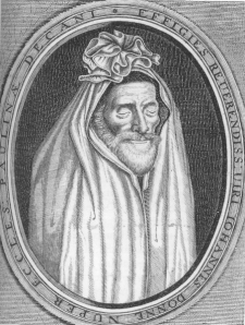 John Donne in his burial shroud