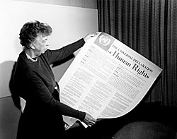 Eleanor Roosevelt and the Universal Declaration of Human Rights