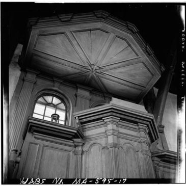 Old Ship Church Pulpit