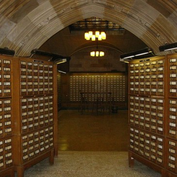 Sterling Library Card Catalog