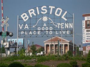 Bristol VA/TN Sign