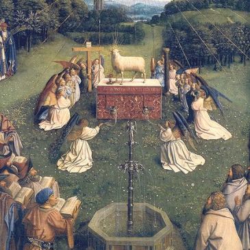 Jan Van Eyck, "The Adoration of the Lamb"