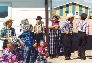 Montana Hutterites Hutterite Schoolchildren in Montana