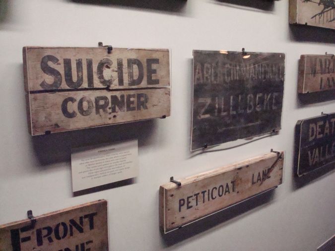 Western Front Signage