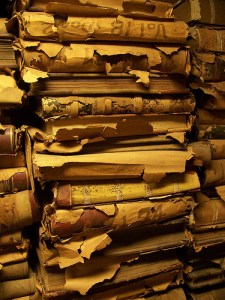 Stacks in the New Orleans City Archives