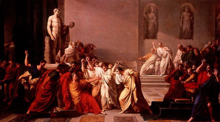 Camuccini, Death of Julius Caesar