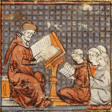 Scholastic teaching at the University of Paris in 14th century