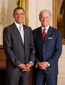 Barack Obama and Joe Biden