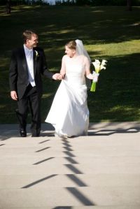 A scene from my own wedding day