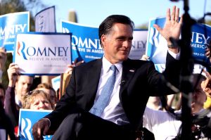 Romney Rally in Arizona, 2011