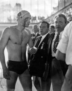 Ervin Zador at the 1956 Olympics Ervin Zador at the "Blood in the Water" match