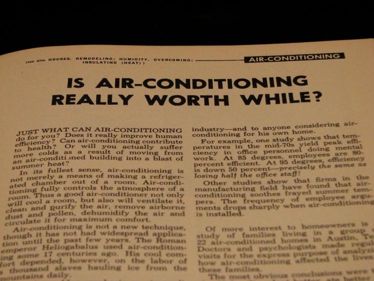 Is Air Conditioning Really Worth While?