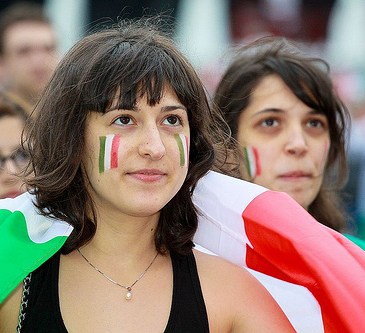 Italian Fan, Euro 2012
