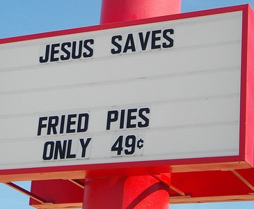 Jesus Saves Sign