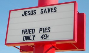Jesus Saves Sign