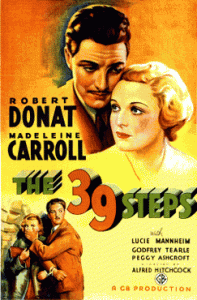 Poster for The 39 Steps