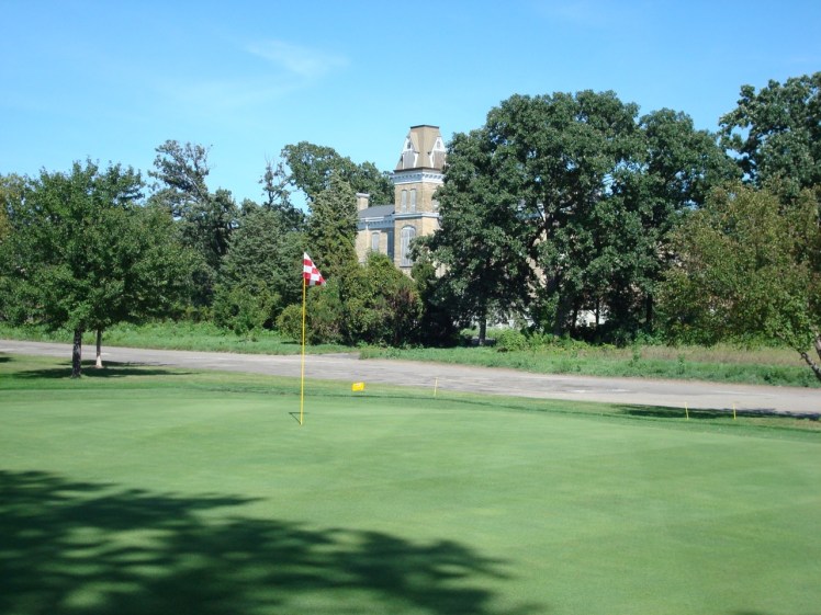 View of Upper Post from the Fort Snelling golf course