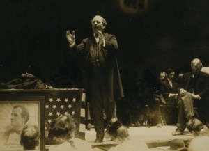 Bryan speaking in 1908