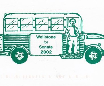 Postcard from 2002 Wellstone campaign