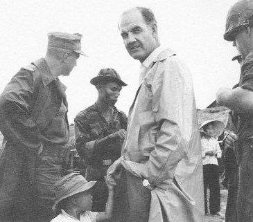 McGovern visiting South Vietnam in 1965
