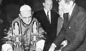 Pope Paul VI and JFK