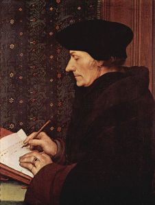 Erasmus by Holbein the Younger