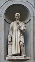 Statue of Machiavelli in Florence