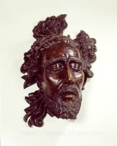 Sculpted head of John the Baptist