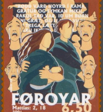 Scream from Ramah stamp