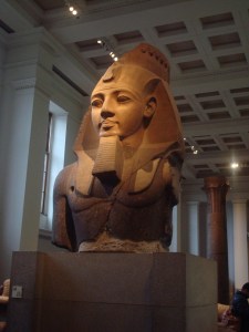 Bust of Ramesses II at the British Museum