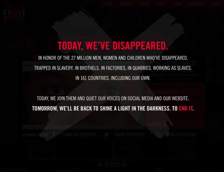 END IT: Disappear for a Day