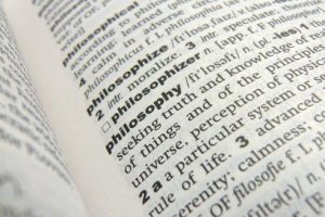 Philosophy in Dictionary