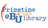 logo for the Bethel Library's "Prime Time" series