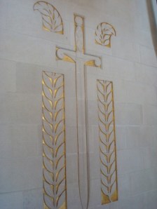 Memorial chapel at Oise-Aisne American Cemetery
