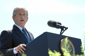 George W. Bush in 2007