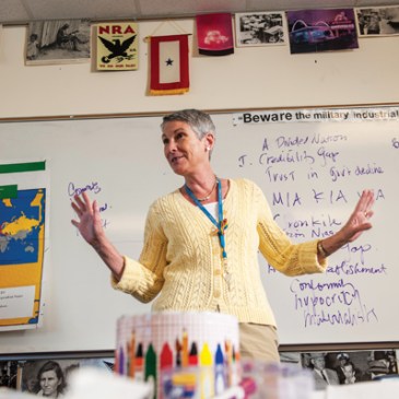 Ms. Conway in action