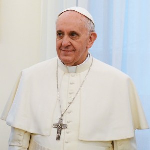 Pope Francis in March