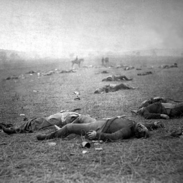 Union dead at Gettysburg