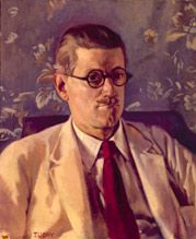 Portrait of James Joyce by Patrick Tuohy